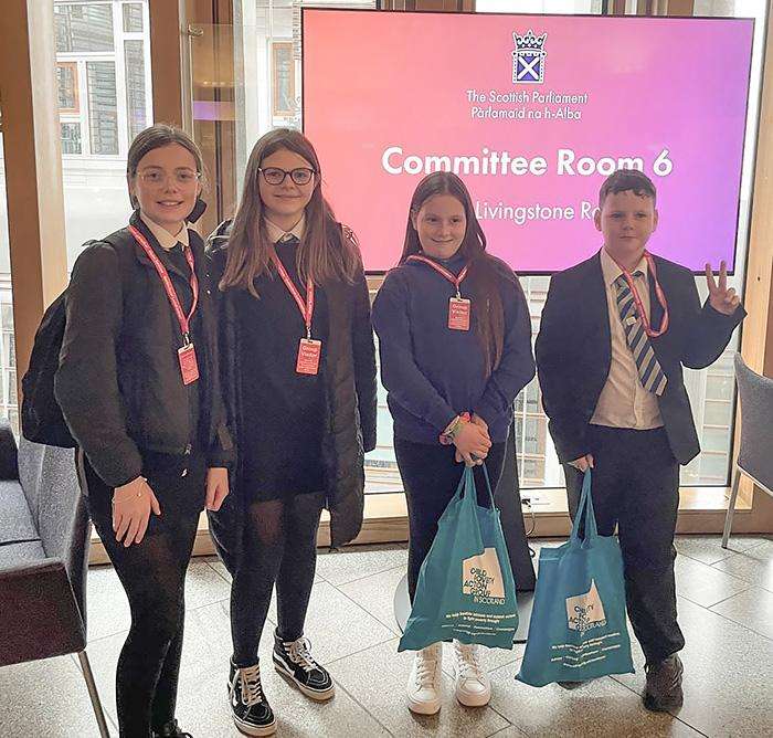 COSD voice members in parliament committee room